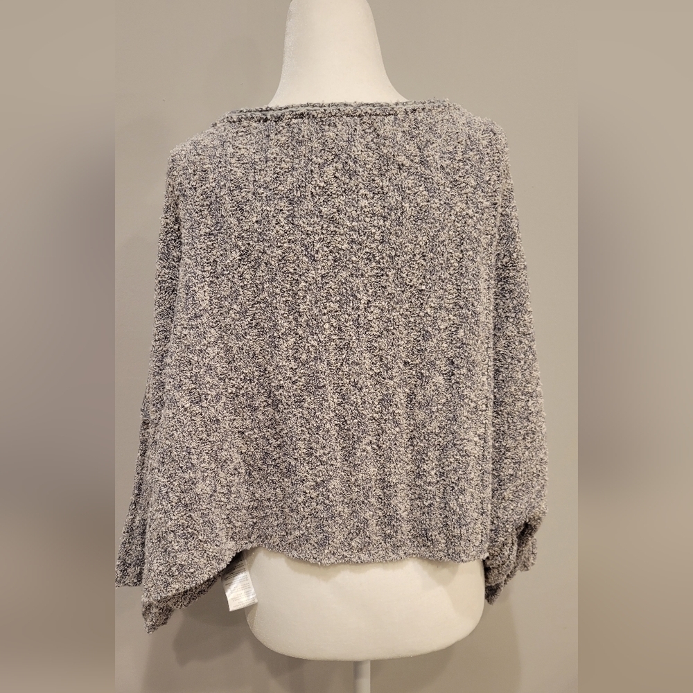 FREE PEOPLE Good Day Pullover In Charcoal Size M - Picture 7 of 10